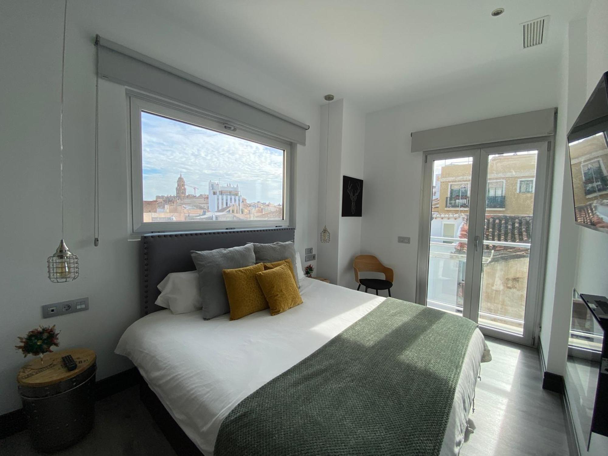 Stay U-Nique Apartments Rosaleda Málaga Kamer foto
